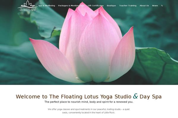 Enfold theme site design template sample