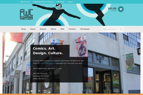 Understrap theme site design template sample