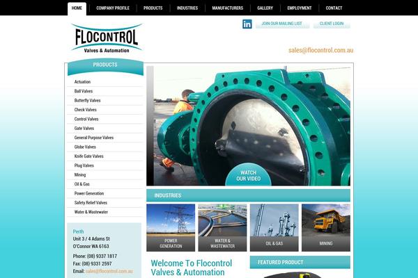Titan theme site design template sample