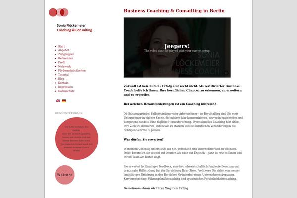 Plain WP theme site design template sample