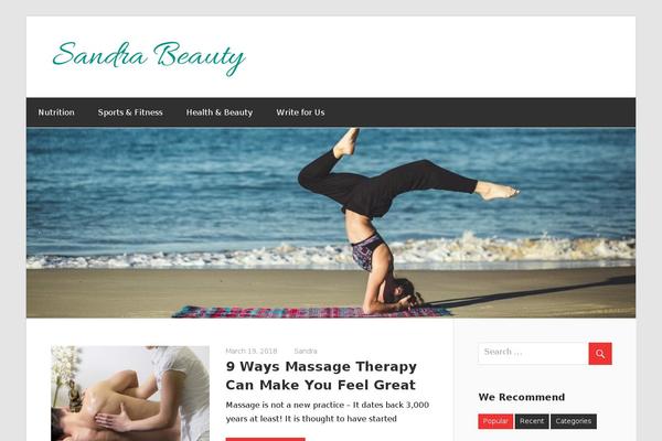 Edge theme site design template sample