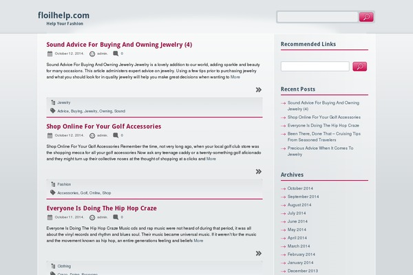 Live Color theme site design template sample