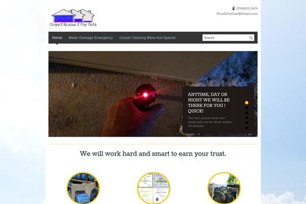 Blackbird theme site design template sample