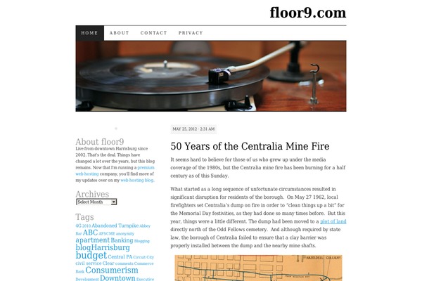 Pilcrow theme site design template sample
