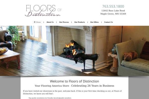 Promotion theme site design template sample