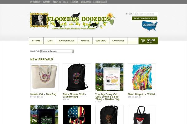 Shelflife theme site design template sample