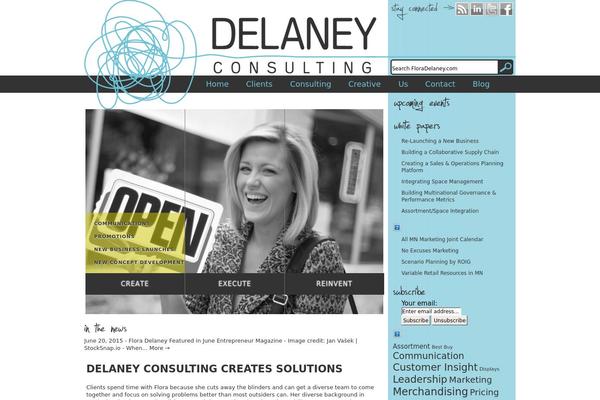 floradelaney.com site used Delaney