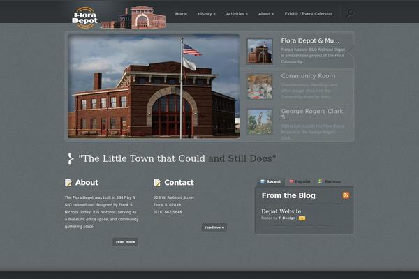 Lumin theme site design template sample