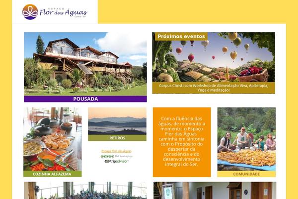 Holistic-center theme site design template sample