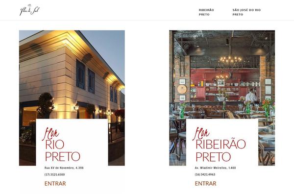 Grandrestaurant theme site design template sample