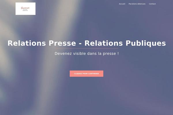 Sydney theme site design template sample