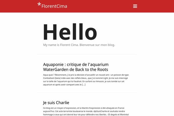 florent-cima.com site used Tiny_theme-master