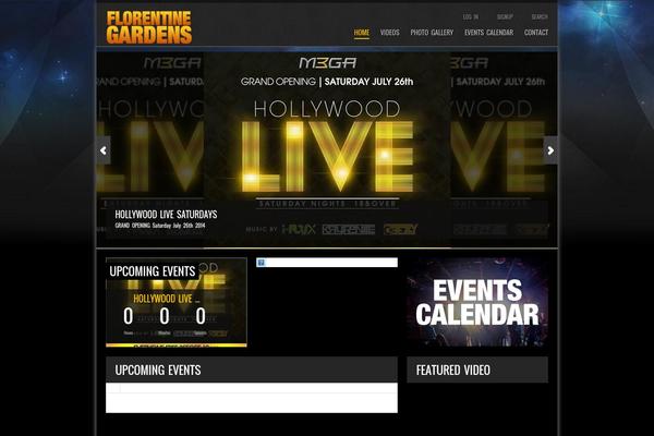 Rockit theme site design template sample
