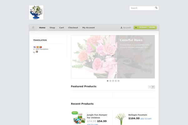 Woostore theme site design template sample