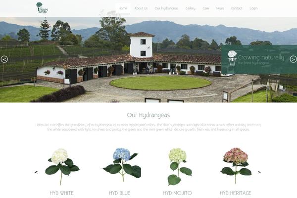 floresdeleste.com site used Hydrangea-world