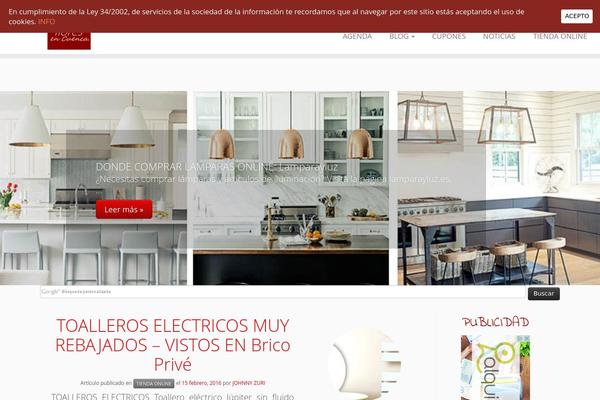 Surfarama theme site design template sample