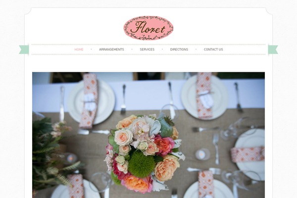 Sugar and Spice theme site design template sample