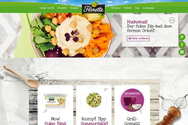 florette.de site used Florette
