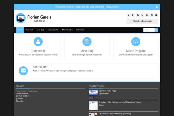 Alterna-child theme site design template sample