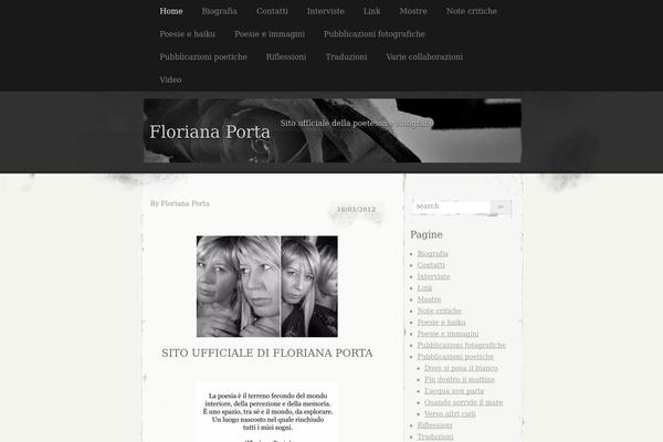 florianaporta.it site used Elegant-grunge-wpcom
