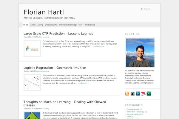 Site using WP QuickLaTeX plugin