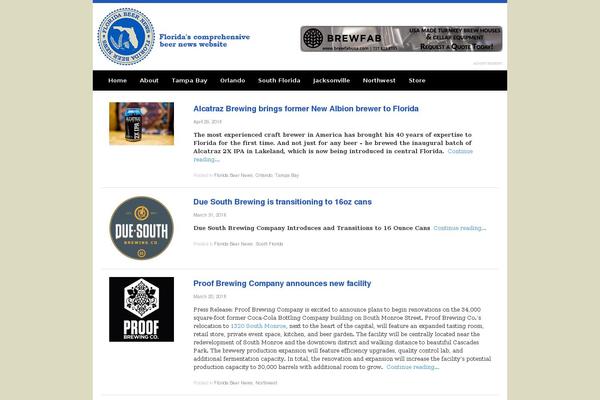 Foghorn theme site design template sample