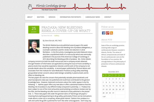 Contango theme site design template sample