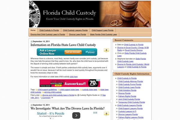 floridachild-custody.com site used Sem Reloaded