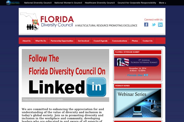 floridadiversitycouncil.org site used Ndc-theme
