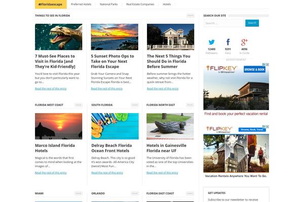 Magnow theme site design template sample