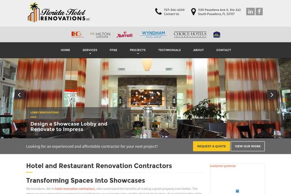 BuildPress theme site design template sample