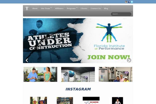 Brunelleschi theme site design template sample