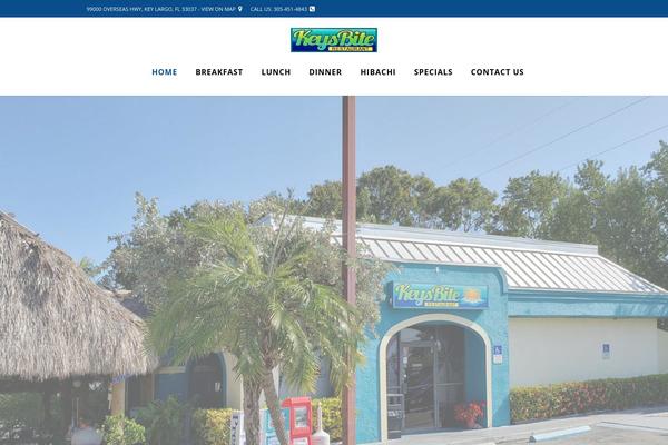 Chicagorestaurant theme site design template sample