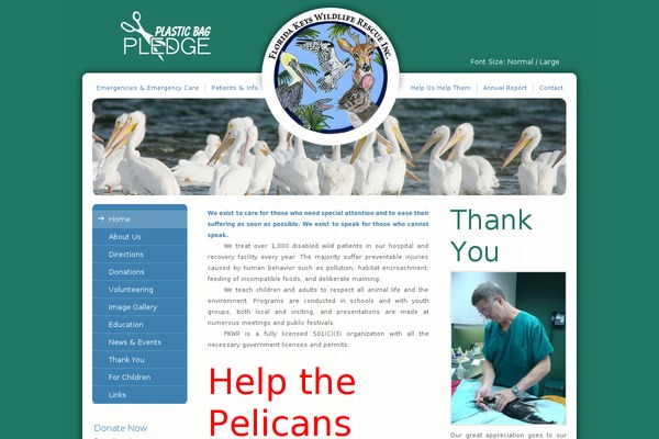 floridakeyswildliferescue.org site used Sdgstock