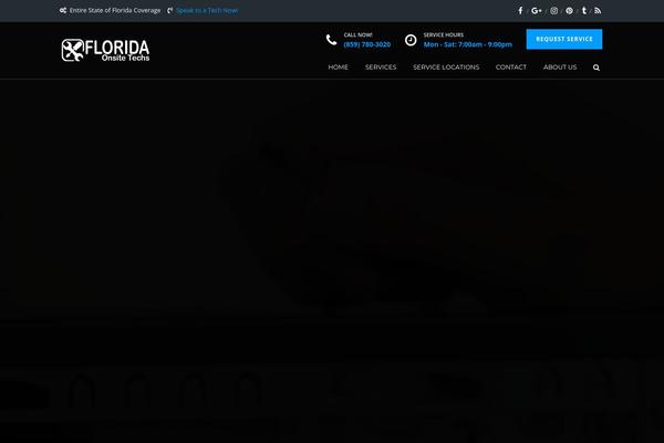 Ostrya theme site design template sample