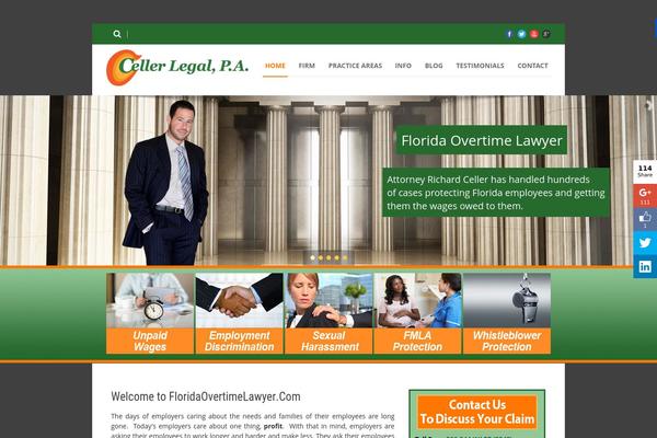 Maxima theme site design template sample