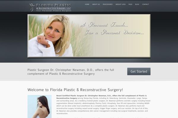 inFocus theme site design template sample