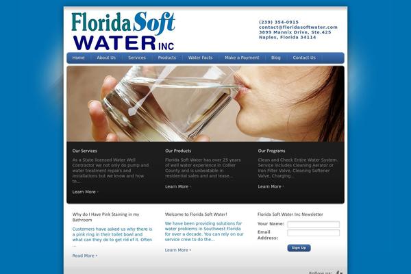 Debonair theme site design template sample
