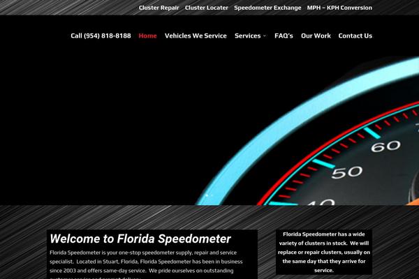 floridaspeedometer.com site used Webprovements-custom2.0