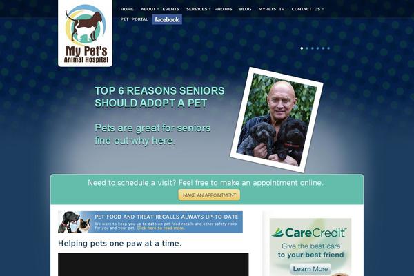 Site using Twiget Twitter Widget plugin