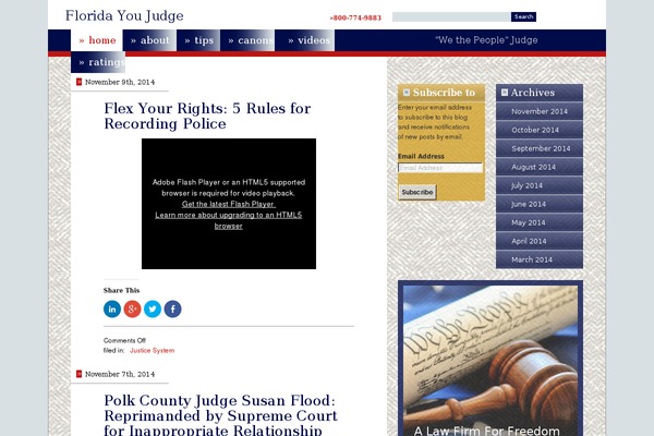 floridayoujudge.com site used Amerifecta