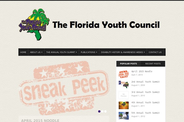 floridayouthcouncil.org site used Metro