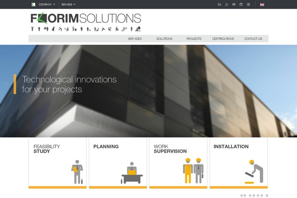 florimsolutions.com site used Florimweb