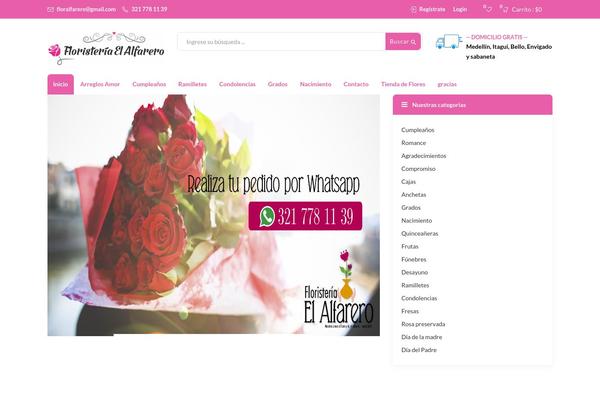Cena theme site design template sample