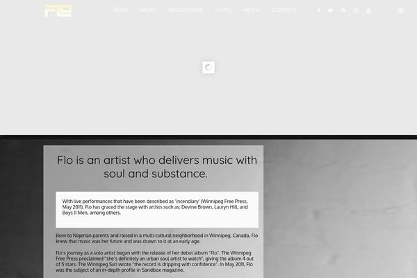 Ken Child theme site design template sample