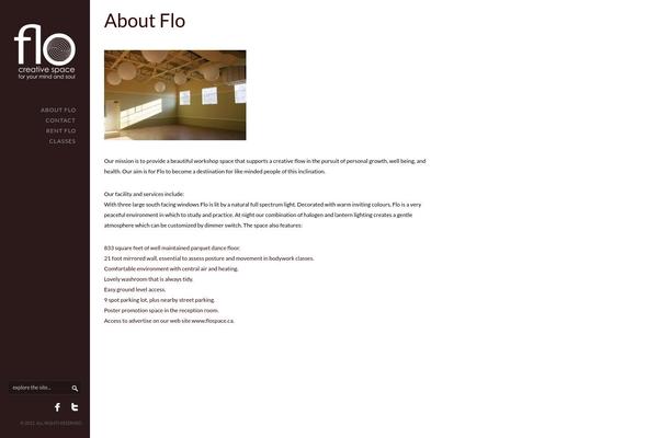 Village theme site design template sample