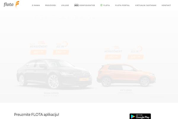 Site using The_grid plugin