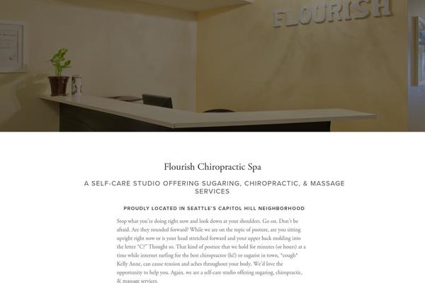 Panacea theme site design template sample