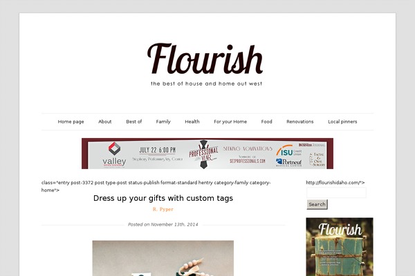Duet theme site design template sample