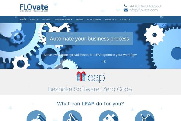 Unite theme site design template sample
